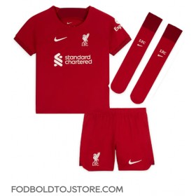 Liverpool Mohamed Salah #11 Hjemmebanesæt Børn 2022-23 Kortærmet (+ Korte bukser)